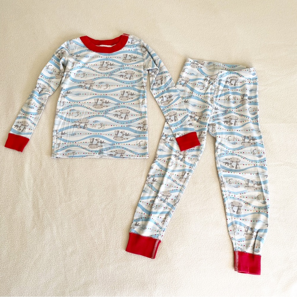 Hanna Andersson | Star Wars AT-AT‎ Walker Holiday Long John Pajama Set